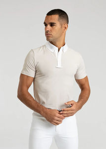 Haut de base pour l'équitation pour hommes, respirant, confortable, léger, chemise d'équitation pour l'équitation estivale - Product Image 4