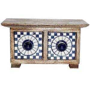 Handmade Wood Craft Gift Item High Quality <b>Wooden</b> <b>Box</b> Home Decor Decorative Boxes Treasure Chest Jewelry <b>Box</b> With Lock Vintage - Product Image 4