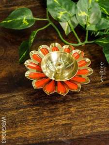 ของตกแต่งด้วยมือสไตล์อินเดียโบราณทำจากทองเหลืองพร้อมแผ่นแก้วและจานของขวัญแต่งงานทำด้วยมือ - Product Image 4