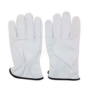 Guantes de Seguridad de Cuero de Venta Directa de Fábrica, Guantes de Seguridad de Cuero Transpirables para Protección de Manos, Venta en Línea - Product Image 5