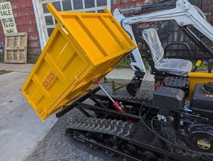 Mini-dumper d'occasion haute puissance 3500L avec benne basculante et chargeur sur roues à couple élevé - Product Image 1