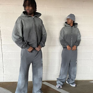 Survêtement en strass de cristal haut de gamme, streetwear, jogging, vente en gros, personnalisation - Product Image 6