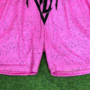 Pantalones cortos informales sólidos de estilo callejero para hombre de último diseño, transpirables, personalizables, servicio OEM de calidad premium - Product Image 5