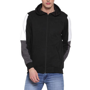 Sudaderas con cremallera de ropa de calle superventas para hombre, sudaderas con cremallera de tela suave de proveedor directo de fábrica para hombre - Product Image 1