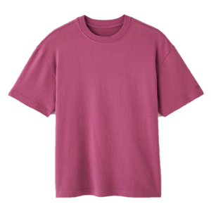 Nouvel arrivage 100% coton épaule col rond hommes t-shirt Super qualité coton respirant surdimensionné durable bas prix - Product Image 2