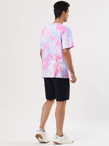 2025 New Arrival Men's Clothing Street Wear <b>Tie</b> Dye T-Shirts Best Material Cotton made OEM Service Men's T-Shirts for Sale - Product Image 4