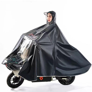<span class=keywords><strong>Poncho</strong></span> de pluie étendu pour moto et voiture électrique, imperméable, en tissu Oxford pour adulte - Product Image 3