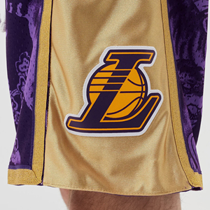 กางเกงขาสั้นบาสเก็ตบอลผ้าโพลีเอสเตอร์ระบายอากาศได้สองชั้นกางเกงขาสั้นตาข่ายสีพื้นแบบแห้งเร็ว100% มาใหม่ - Product Image 6