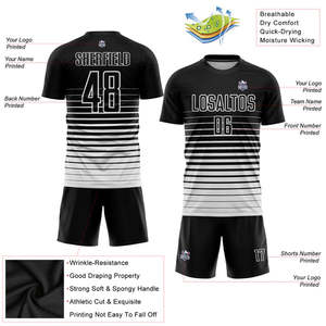 Uniformes de fútbol transpirables ligeros con logotipo personalizado, ropa de fútbol para escuelas, ligas y equipos de torneo - Product Image 2