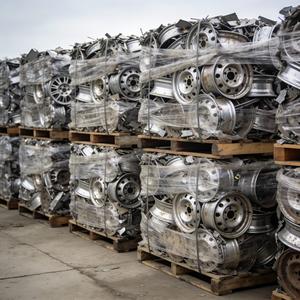 Déchets de jantes en alliage d'aluminium 99% de roues entières pour les marchés mondiaux du recyclage - Product Image 6