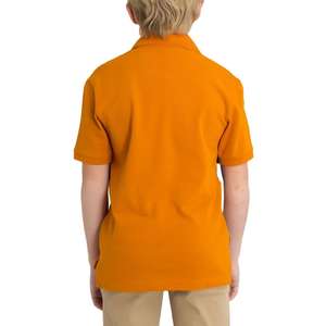 Venta al por mayor de camisetas de Polo de manga corta de moda para hombres con logotipo personalizado Casual rayas botones de color diseño transpirable - Product Image 4