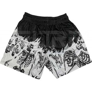 Pantalones cortos de verano para hombre de alta calidad, cómodo diseño gráfico frontal plano, última ropa de calle con estilo informal con cordón - Product Image 6