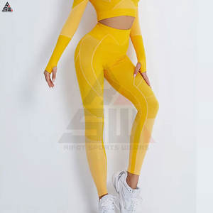 Leggings de Yoga para Mujer, Hechos a Medida, Delgados, Casuales, Lisos, Transpirables, de Fibra de Bambú, Cintura Media, Alta Calidad - Product Image 3