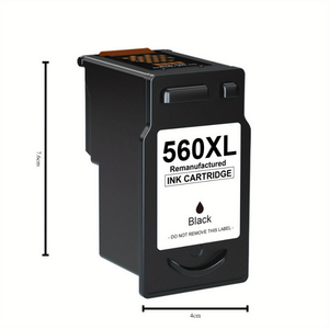 Cartuchos Multipack para Impresora Canon Pixma TS5350, 560XL 561XL PG-560XL CL-561XL, Tintas Negra y Blanca para Cartuchos XL - Product Image 2