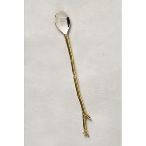 Cuillère à bar en métal avec long manche, parfaite pour les bars à domicile et les mixologues professionnels du monde entier - Product Image 5