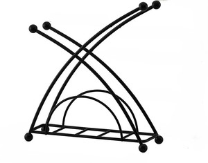 Elegant Metal Black Napkin Holder Luxury Iron Storage Box Home Decor Restaurant Dining Table Tissue <b>Bar</b> Storage Catered Hotels - Product Image 2