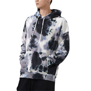 Sudaderas con capucha Tie Dye para hombre, ropa de calle personalizada para hombre, Jersey de algodón pesado de alta calidad, Sudadera con capucha Unisex con estampado Digital Tie Dye - Product Image 5