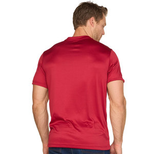 Men Solid Round Neck Pure Cotton Black T-Shirt Pro Celebrity Eco 100% Recycled Polyester T-shirt - Product Image 4