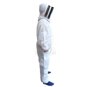 Traje de Apicultura Transpirable Hecho en Pakistán, Traje de Seguridad para Apicultores, Mangas de Poliéster de Alta Calidad, Paquete con Respirador, Unisex - Product Image 2