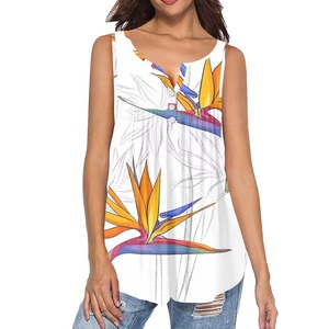 Vente en gros design personnalisé sublimation imprimé manches courtes entraînement sport femmes yoga débardeurs respirant 2025 personnalisé - Product Image 1