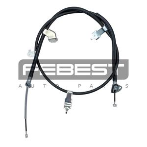 Cavo freno mano sinistra FEBEST (0199-PCACA30LH) - Product Image 1