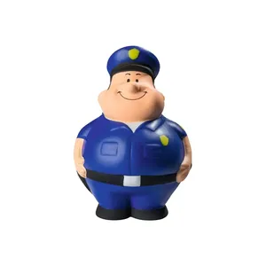 Gadgets anti-stress personnalisés Bert Policeman, cadeaux promotionnels d'entreprise - Product Image 2