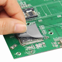 Volsun Composé Thermique Pcb Board Silicone Thermique Pad Isolation Tampons Conducteurs Électrique Thermique Gap Pad