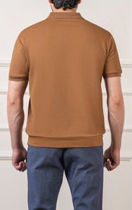 Vente en gros Polos d'Été Unisex unis avec logo brodé personnalisé en coton de haute qualité pour le sport et les affaires pour hommes - Product Image 5