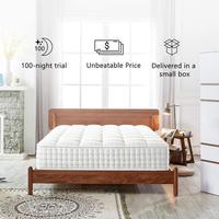 Matelas orthopédique en mousse personnalisé, taille King Size, matelas enroulable, bonne qualité, matelas à ressorts bon marché