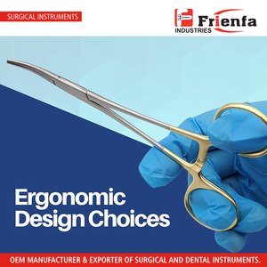 คีมหนีบปากคีบล็อคทำจากสเตนเลสขนาด5นิ้วแบบโค้งจากวัสดุ - Product Image 5