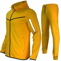 2026 personnalisé en gros poids lourd coton Tech polaire pleine fermeture éclair à capuche pour hommes Sport Gym Logo impression grande taille