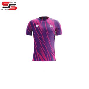 Haute Qualité Épaule Sublimation Conception Maillot De Football Pour Hommes En Gros Respirant Vêtements De Sport Hommes Formation De Football Chemise - Product Image 4