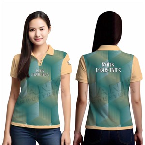 Chemises polo pour femmes, fabriquées avec les meilleurs matériaux, style streetwear, prix bas. - Product Image 3