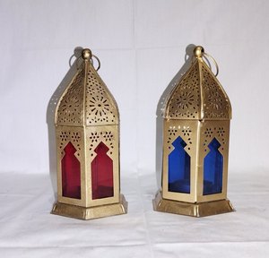 Lámpara Colgante de Diseño Moderno con Portavelas para Decoración del Hogar Durante el Festival Eid Ramadán - Product Image 2