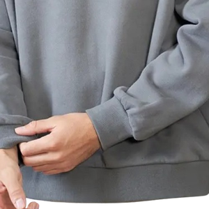 Otoño nuevo cálido polar sudaderas con media cremallera sudaderas con capucha gruesas jerséis sueltos de gran tamaño ropa de talla grande sudadera con media cremallera - Product Image 3