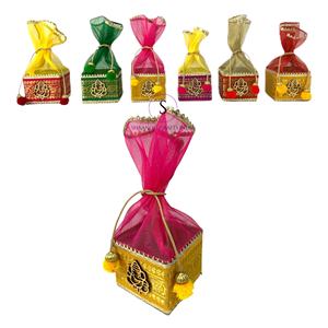 Cajas de Ladoo tradicionales grandes hechas a mano de India, caja de regalo dulce para boda, Ramadán y graduación, caja de regalo para Baby Shower de dama de honor - Product Image 3