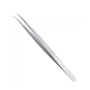 Pince à cils professionnelle pour Extensions de cils Extension de cils en acier inoxydable japonais de haute précision Faux pincettes Type C - Product Image 3