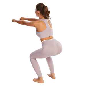 Nuevo diseño, logotipo personalizado, conjunto de Yoga para mujer, conjunto de Yoga de secado rápido para mujer, transpirable, duradero para mujer - Product Image 3