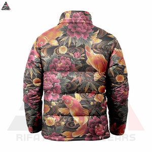 Hot Sale Price Winter Bubble <b>Jacket</b> for Wholesale Men's New Arrival Sublimation Front Logo Windproof - Product Image 2