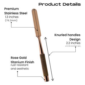 Outil de sculpture de cire de poterie le plus vendu spatule de sculpture en argile en acier inoxydable lame réglable en acier inoxydable avec poignée en diamant - Product Image 2