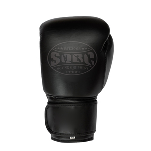 Gants de boxe à rembourrage en latex Gants d'entraînement noirs et gants de sac de boxe pour débutants - Product Image 1