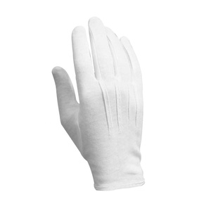 Guantes de Algodón Blancos Transpirables al por Mayor OEM, Guantes Interiores Premium para Trabajo y Cuidado - Product Image 2