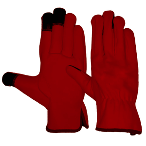 Guantes de cuero de grano de piel de vaca de alta resistencia de calidad superior para protección de manos y brazos de seguridad industrial para trabajar y conducir - Product Image 3