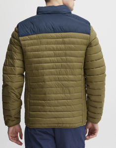Men's Regular Fit Polyester <b>Puffer</b> <b>Jacket</b> - Product Image 2