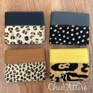 กระเป๋าสตางค์หนัง RFID แบบพับได้พิมพ์ลายสัตว์สำหรับผู้ชายกระเป๋าสตางค์แบบพับบางจุได้เยอะใส่บัตรประจำตัวเหรียญเงินสดได้ตามต้องการ - Product Image 1