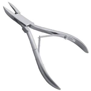 คีมตัดหนังที่ตัดปลายเล็บแบบสปริงสำหรับทำเล็บแบบสองชั้นทำจากสเตนเลสสตีลคม - Product Image 5