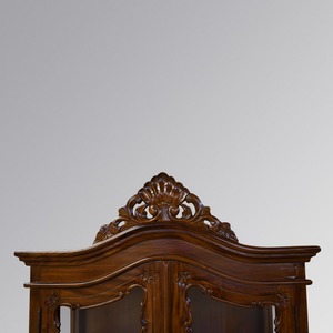 ตู้โชว์ไม้สักแท้สุดหรู งานฝีมือสไตล์ชายฝั่งโบราณ พร้อมลิ้นชัก สำหรับห้องนอน โรงแรม ห้องรับประทานอาหาร และห้องนั่งเล่น - Product Image 5