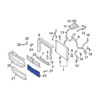 Cadre de conduit d'air OEM 2478854600 2478803202 pour Mercedes GLB W247 2020-2022