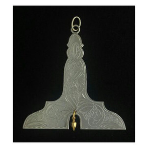 Collar de Organista Masónico, Cruz de Hierro, Medalla, Adorno Decorativo para Árbol, Ornamento Colgante Ornamentado con Imperdible y Lentejuelas 2026 - Product Image 2