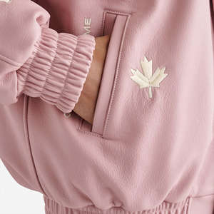 Fabricant vente en gros de haute qualité Letterman veste hommes personnalisé Vintage Streetwear hiver blanc Varsities veste - Product Image 5